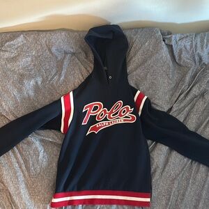 Ralph Lauren Black Polo Hoodie